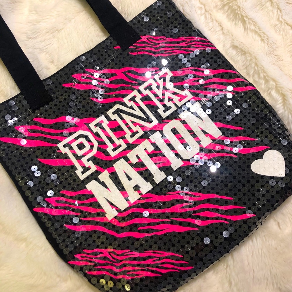Victoria’s Secret Pink Sequin Tote
